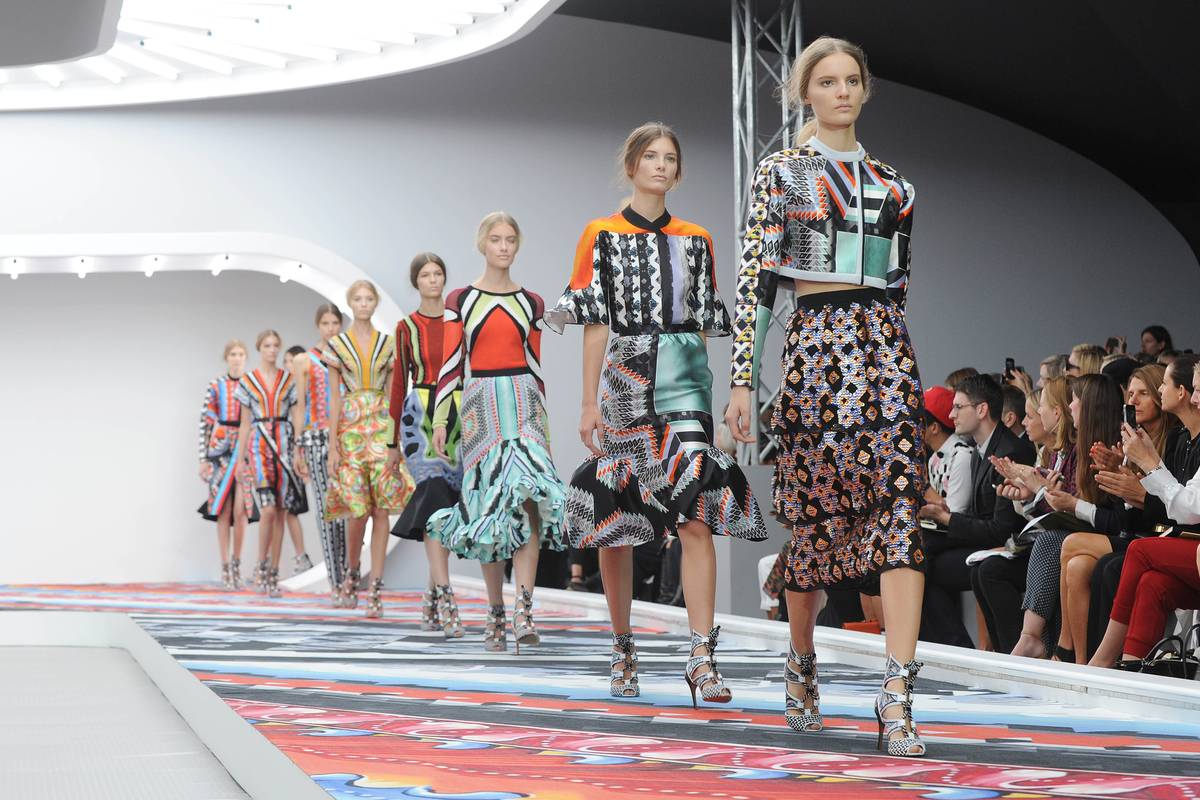LFW SS2013: Peter Pilotto Catwalk