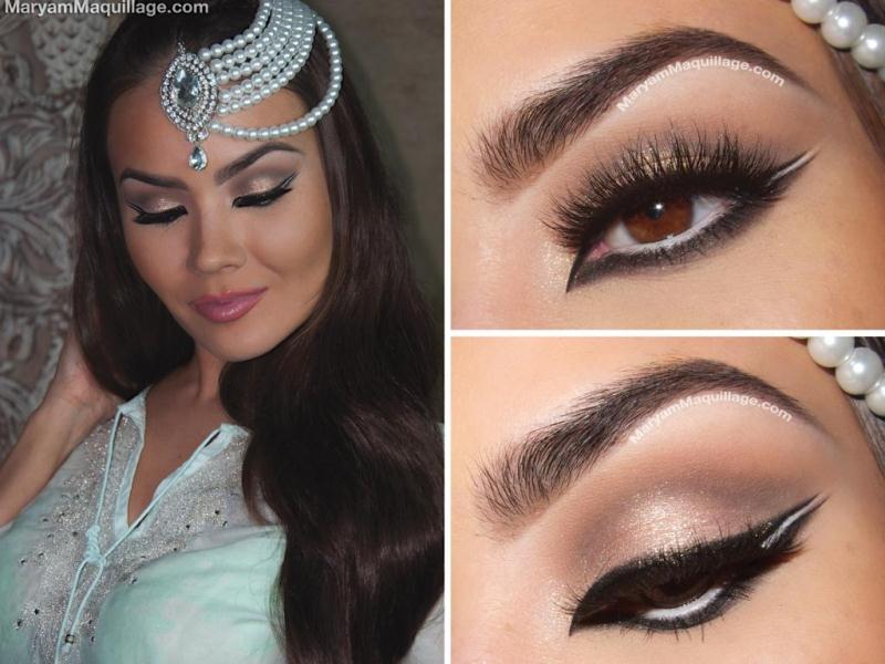 PEARL BEAUTY: “Wintry Exotic Arabic” Makeup Tutorial by Maryam ...