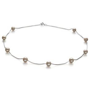 pearl necklace for a young lady