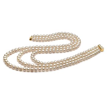 Jalaja Pearl Strings Ring Handchain Bracelet