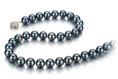 blue pearl necklace