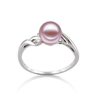 lavender pearl ring