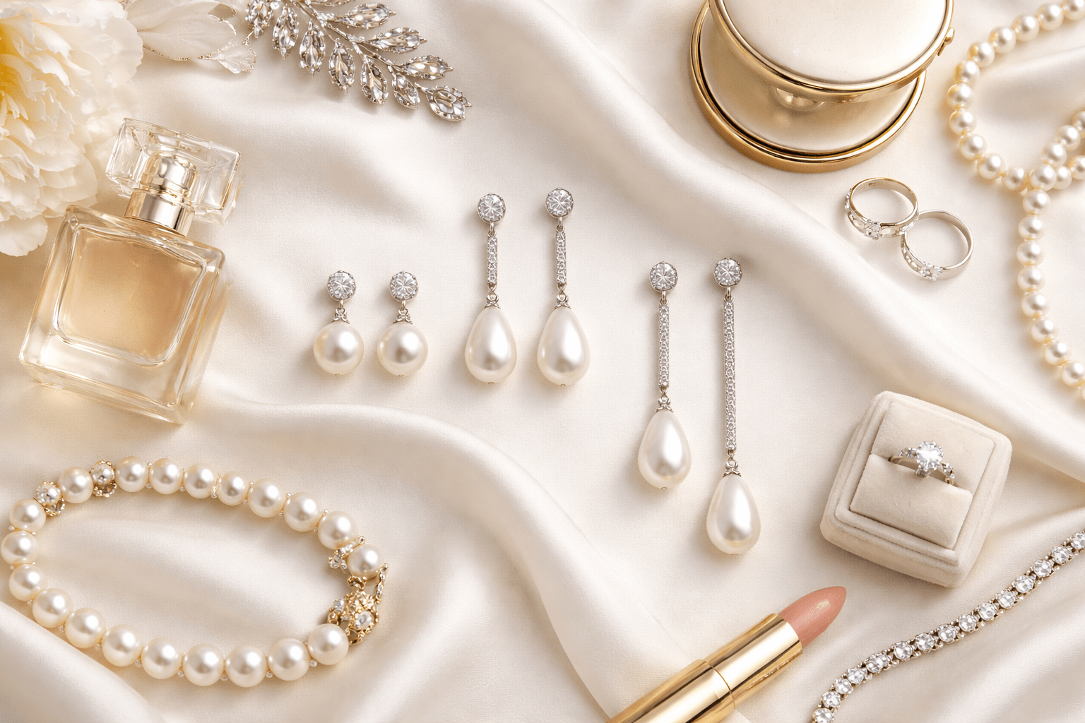 pearlsonly-blog-94-image-6-pearl - Styling Pearl Drop Earrings - Pearls Jewelry - pearlsonly