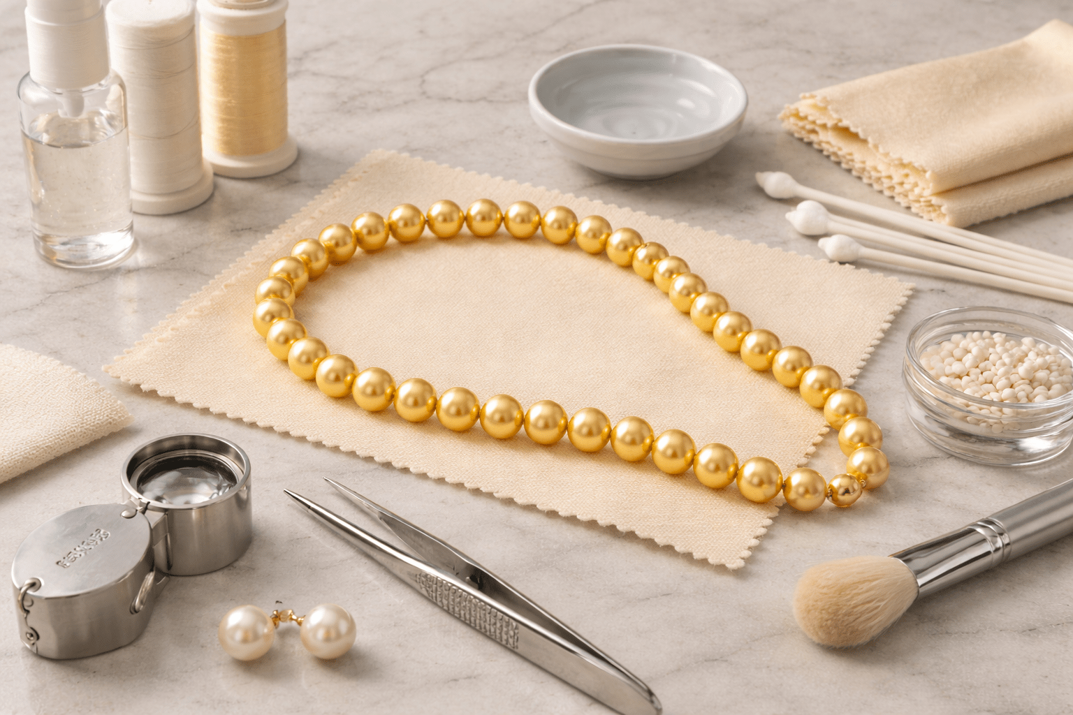 pearlsonly-blog-96-image-7-pearl - When Professionals Should Clean Pearls Without Ruining Them Instead - Pearls Jewelry - pearlsonly