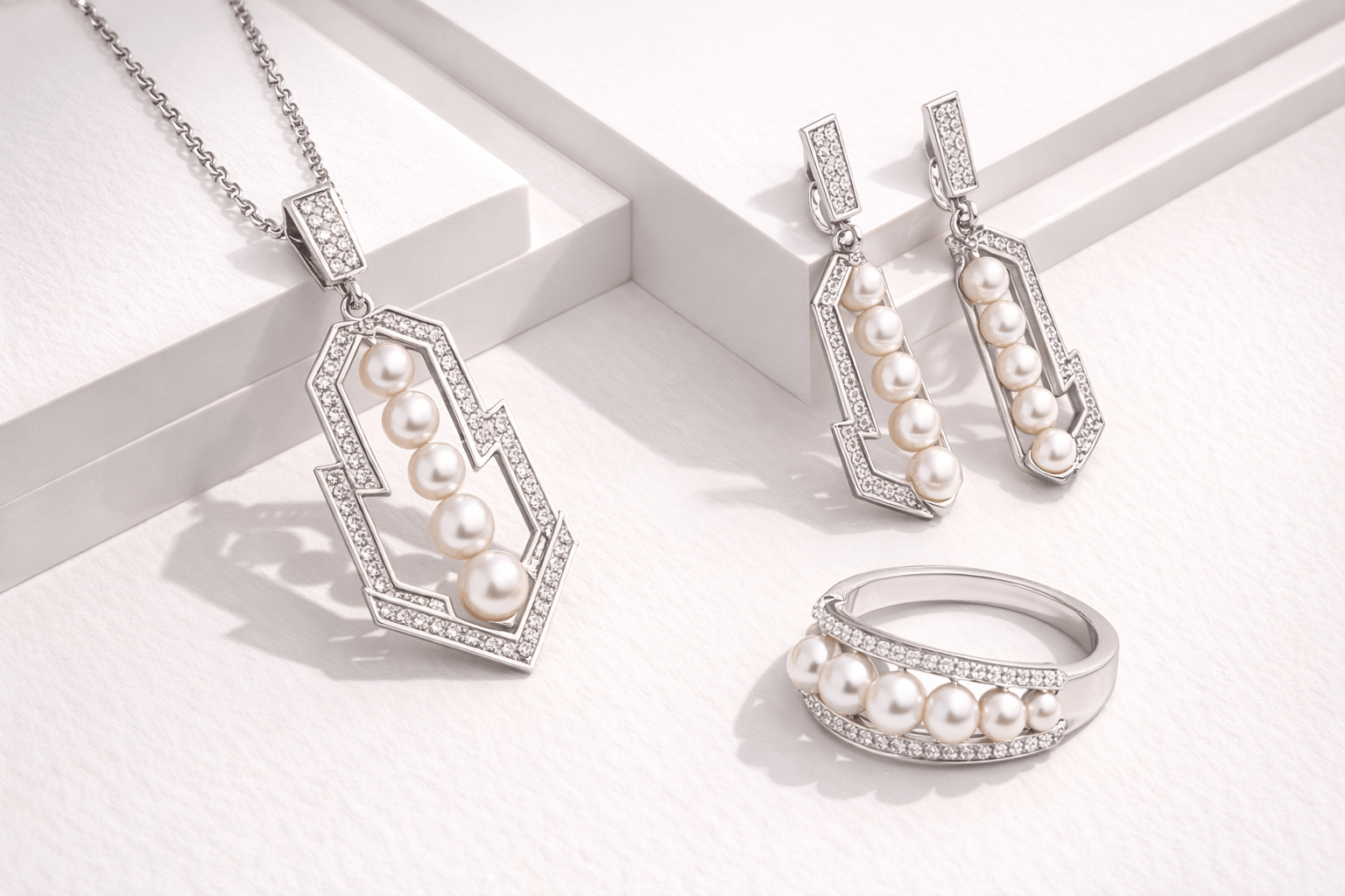 pearlsonly-blog-98-image-6-pearl - Geometric and Sculptural Designs Shape - Pearls Jewelry - pearlsonly