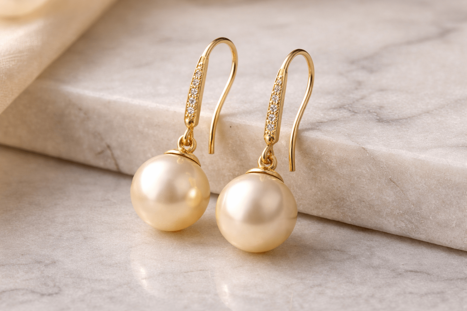 pearlsonly-blog-99-image-1-pearl - Yellow Gold Earrings Pearl Classic Combination - Pearls Jewelry - pearlsonly