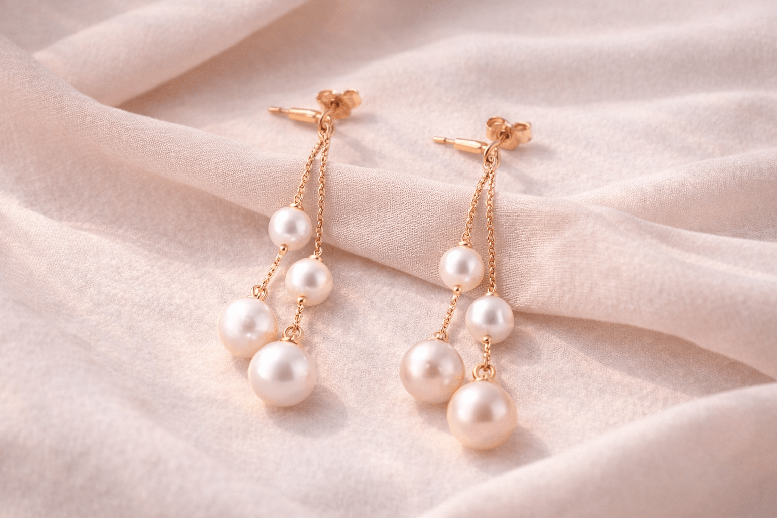pearlsonly-blog-100-image-5-pearl - Multiple Pearl Earring with Drop Designs - Pearls Jewelry - pearlsonly