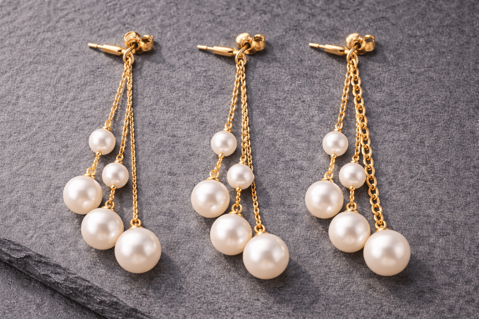 pearlsonly-blog-100-image-6-pearl - Chain Style Pearl Drop Earring Options - Pearls Jewelry - pearlsonly