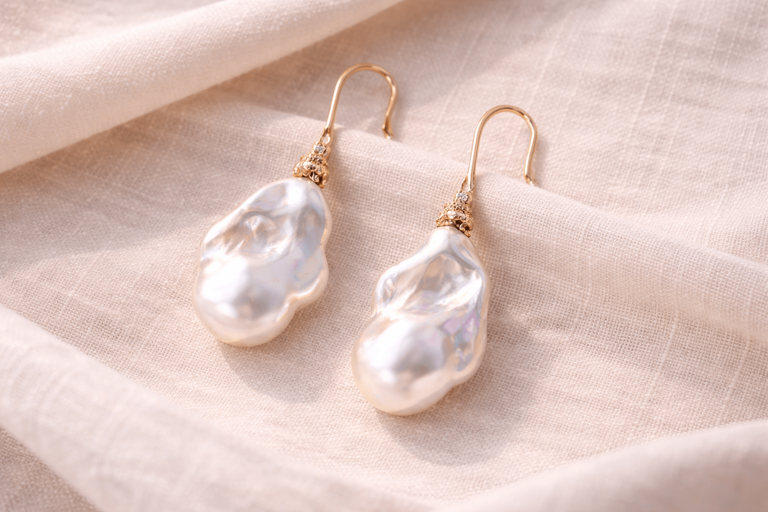 pearlsonly-blog-100-image-9-pearl - Baroque Pearl Drop Earring Character - Pearls Jewelry - pearlsonly