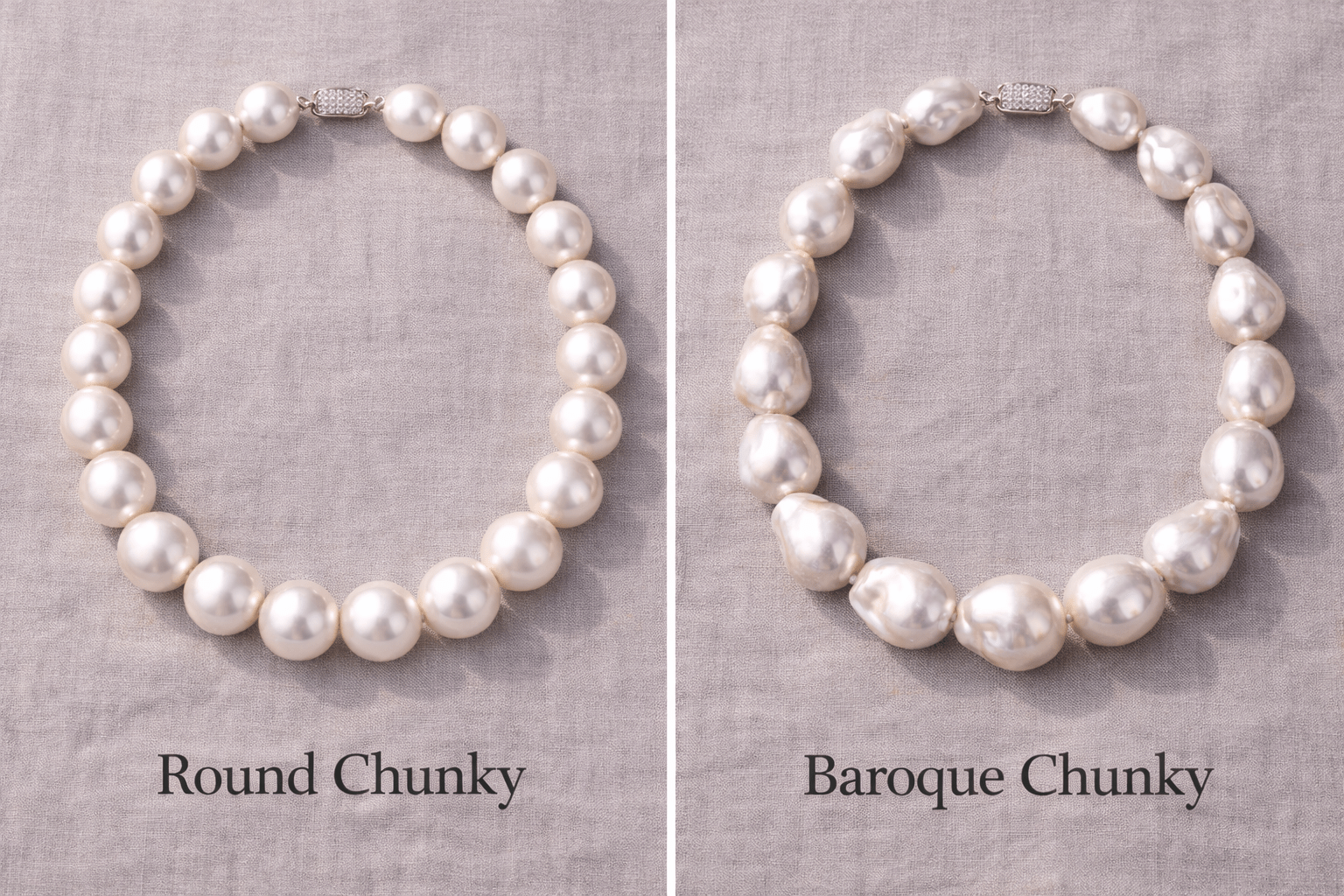 pearlsonly-blog-101-image-3-pearl - Baroque vs Round in Chunky Styles - Pearls Jewelry - pearlsonly