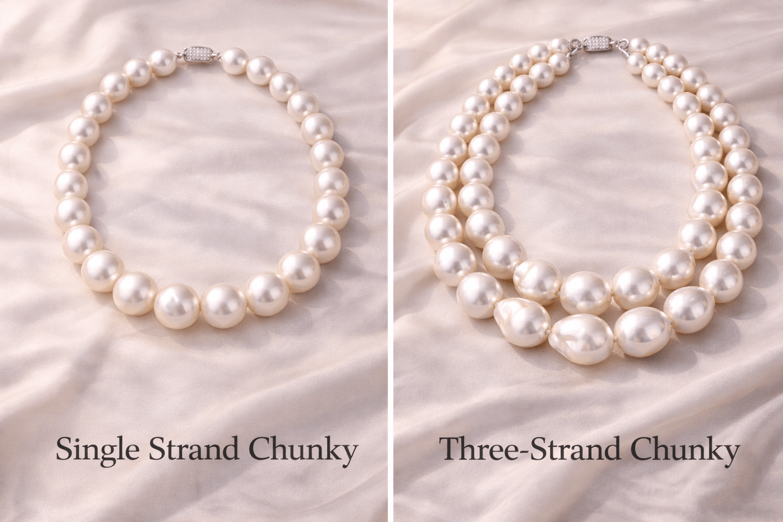 pearlsonly-blog-101-image-4-pearl - Single Strand vs Multi-Strand Chunky - Pearls Jewelry - pearlsonly