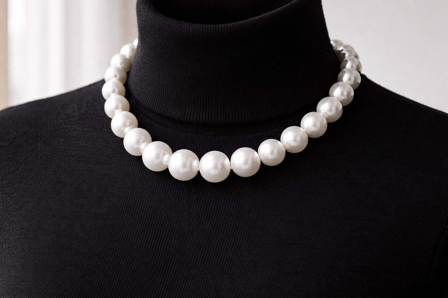 pearlsonly-blog-101-image-7-pearl - What to Wear with Chunky Pearl Necklaces - Pearls Jewelry - pearlsonly