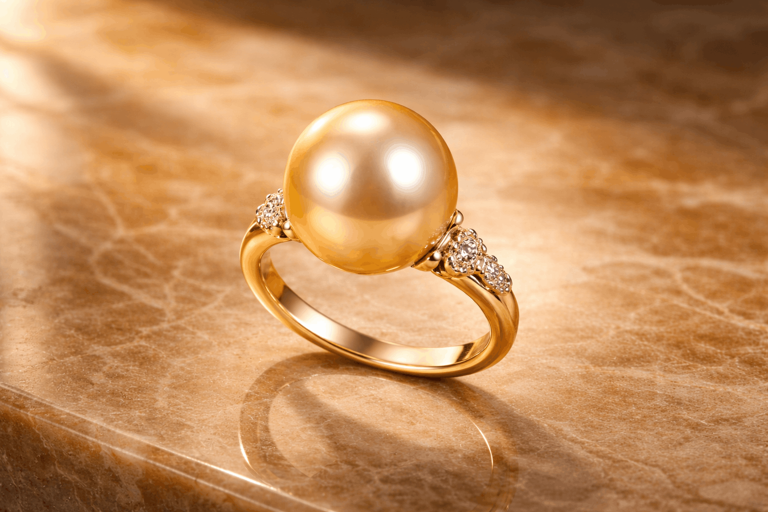 04. South Sea Pearl Engagement Rings