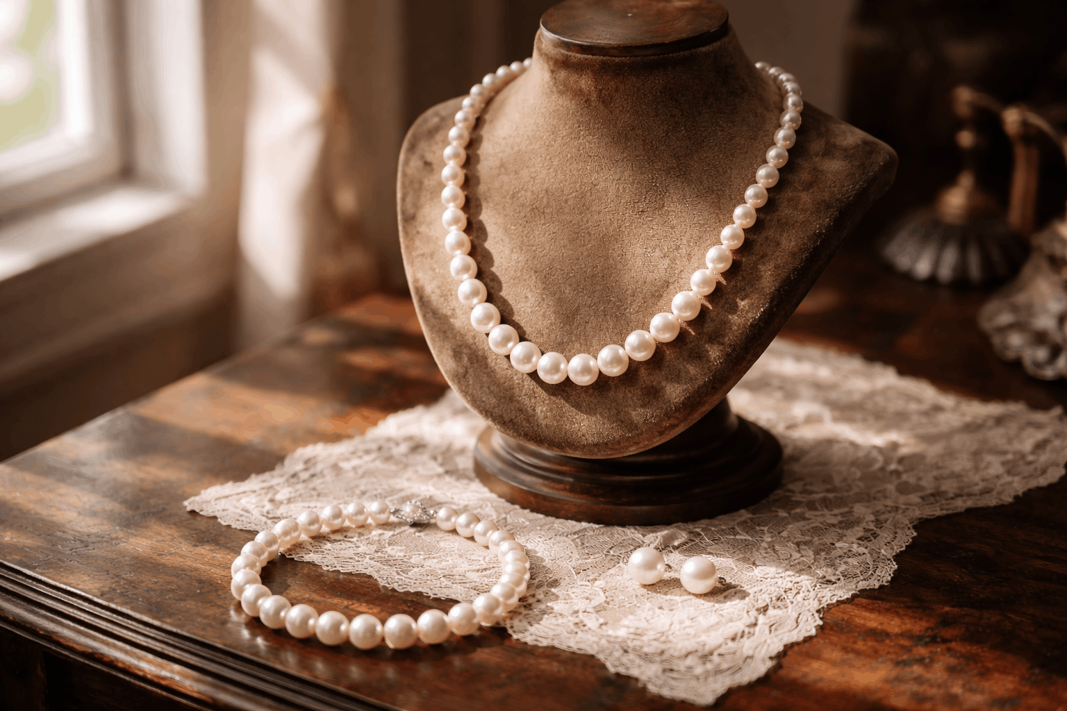 pearlsonly-blog-116-image-2-pearl - Pearl Wedding Jewelry Sets for Bride Styling - Pearls Jewelry - pearlsonly