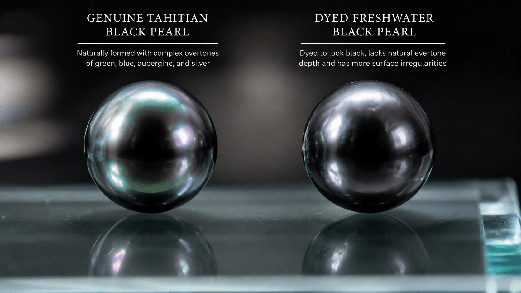 03. Tahiti Black Pearls vs Dyed Black Pearls