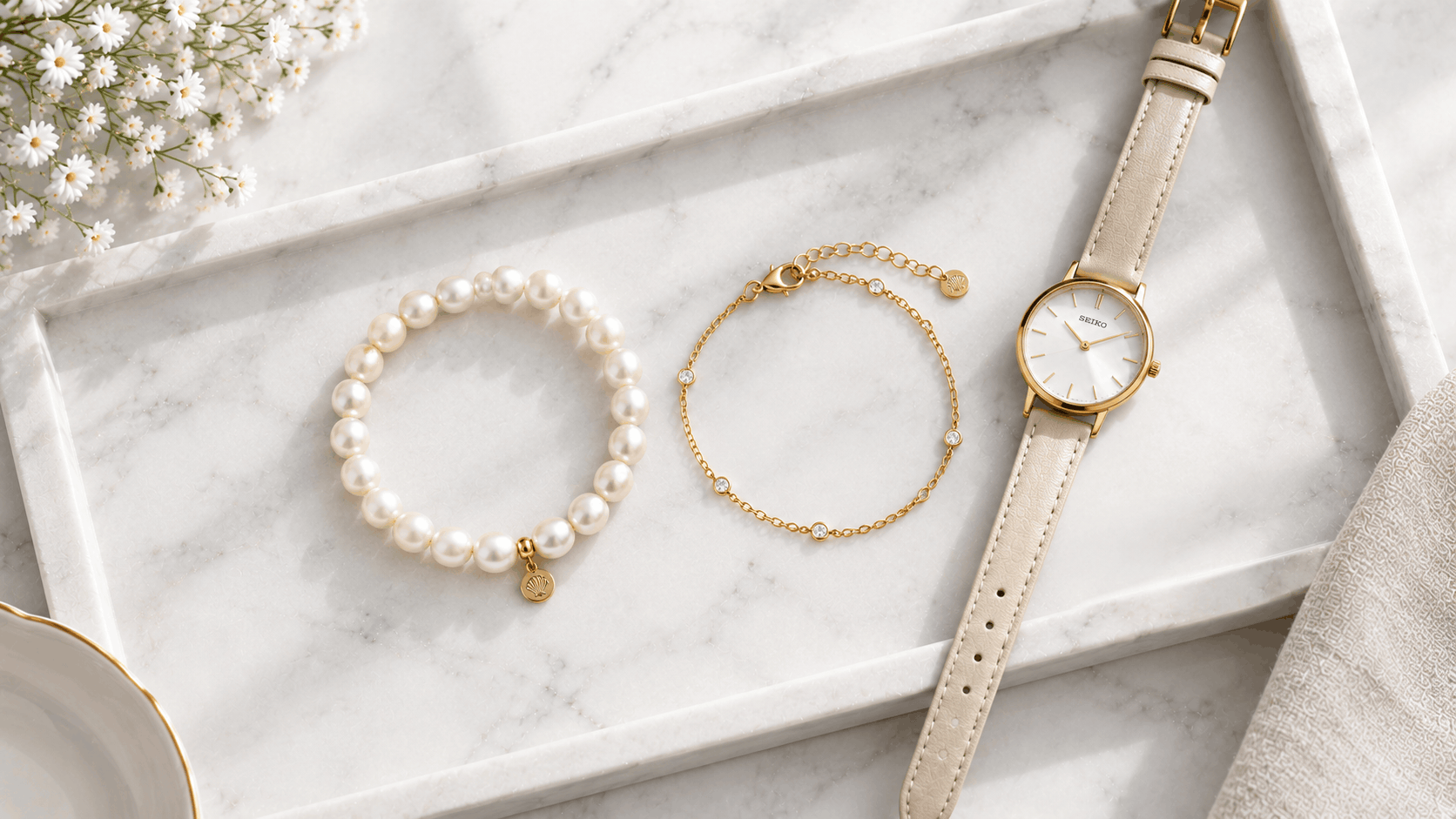 02. Why a Pearl Stretch Bracelet Works for Everyday Wear
