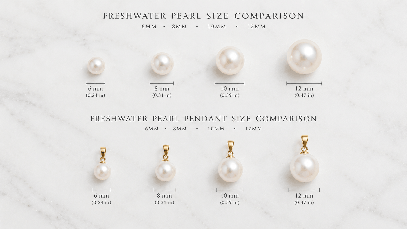 03. Freshwater Pearl Size Comparison