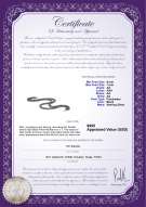 Product certificate: B-AA-67-N-DBL