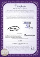 product certificate: FW-B-A-89-N-Sinead