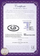product certificate: FW-B-A-89-S-Kaitlyn