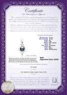 Product certificate: FW-B-AA-1213-P-Hannah