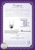 product certificate: FW-B-AA-910-P-Katie