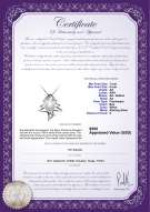 Product certificate: FW-W-AA-78-P-Fishbone