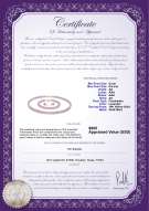product certificate: P-AA-67-S-OLAV