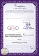 Product certificate: P-AAA-67-S-OLAV