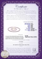 product certificate: P-AAAA-67-S-OLAV