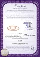 Product certificate: P-AAAA-67-S