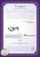 product certificate: W-SS-Matilda-Clasp