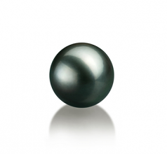 5 Genuine Tahitian Black Loose Pearls - 10x13mm - Half Drilled - Excellent Cut