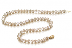 5.5-6mm AAA Quality Freshwater Cultured Pearl Necklace in White