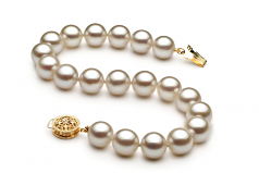 8.5-9mm AAA Quality Japanese Akoya Cultured Pearl Bracelet in White