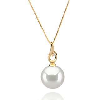 10-11mm AAA Quality South Sea Cultured Pearl Pendant in Darlene White 10-11mm AAA Quality South Sea Cultured Pearl Pendant in Darlene White