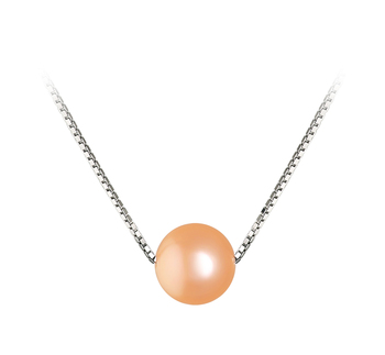 8-9mm AA Quality Freshwater Cultured Pearl Pendant in Madison Pink