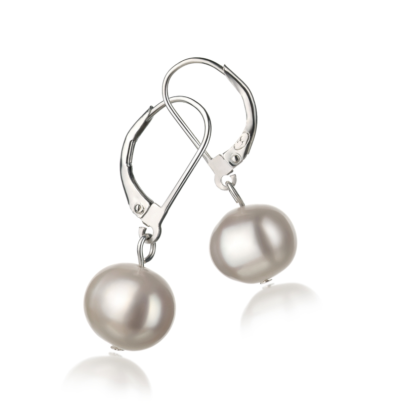 8-9mm A Quality Freshwater Cultured Pearl Set in Kaitlyn White - #4