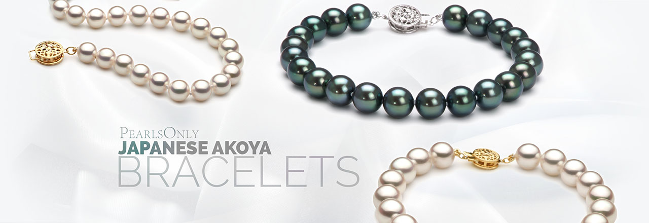 Landing banner for Japanese Akoya Bracelet
