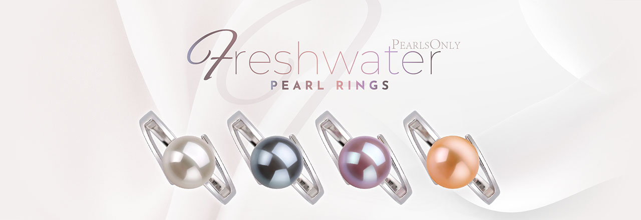 PearlsOnly Freshwater Pearl Rings