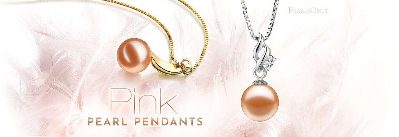 Landing banner for Pink Pearl Pendants