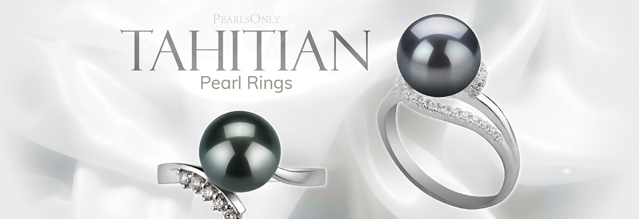 Landing banner for Tahitian Pearl Rings