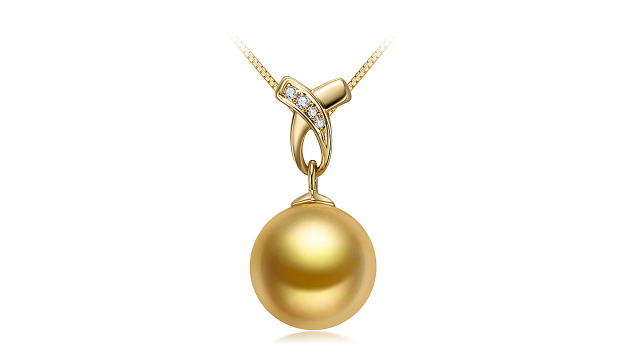 View Golden South Sea Pearl Pendants collection